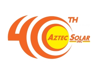 Aztec Solar Inc logo design by FriZign