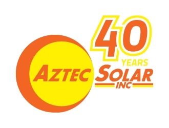 Aztec Solar Inc logo design by FriZign