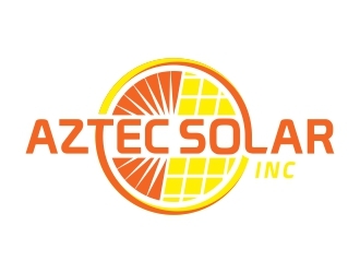 Aztec Solar Inc logo design by FriZign