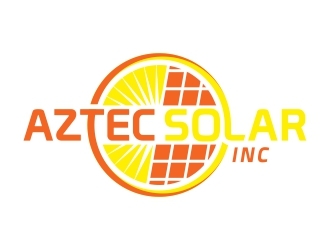 Aztec Solar Inc logo design by FriZign