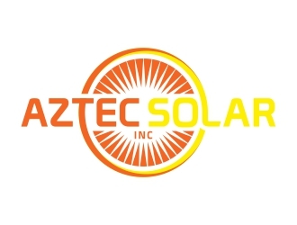 Aztec Solar Inc logo design by FriZign