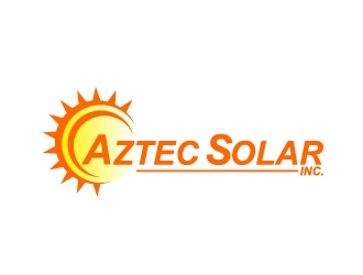 Aztec Solar Inc logo design by Marianne