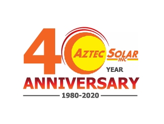 Aztec Solar Inc logo design by STTHERESE