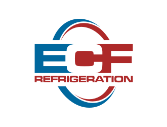 ECF REFRIGERATION logo design by rief
