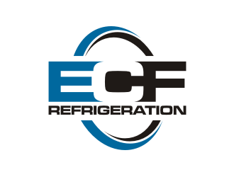 ECF REFRIGERATION logo design by rief