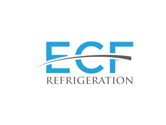 ECF REFRIGERATION logo design by Jhonb