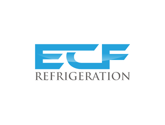 ECF REFRIGERATION logo design by Jhonb