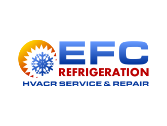 ECF REFRIGERATION logo design by cintoko