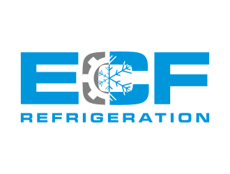 ECF REFRIGERATION logo design by savana