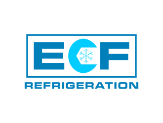 ECF REFRIGERATION logo design by savana