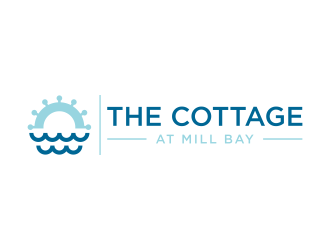 the cottage at Mill Bay  logo design by p0peye