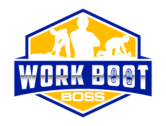 Work Boot Boss logo design by quanghoangvn92