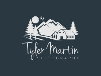 Tyler Martin Photography logo design by N3V4