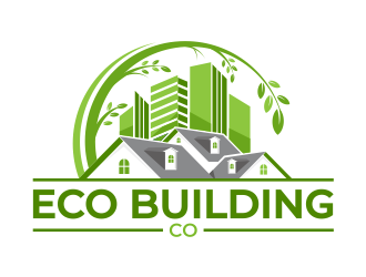 eco building co logo design by mutafailan