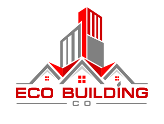 eco building co logo design by kopipanas