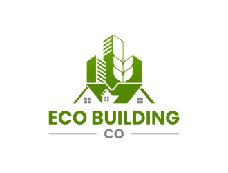 eco building co logo design by yunda