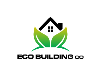 eco building co logo design by Gwerth