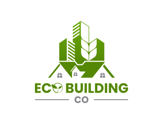 eco building co logo design by yunda