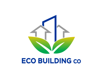 eco building co logo design by Gwerth