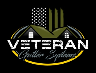 Veteran Gutter Systems logo design by MAXR