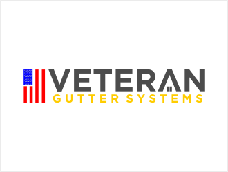 Veteran Gutter Systems logo design by bunda_shaquilla