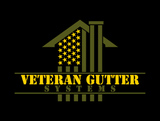Veteran Gutter Systems logo design by fastsev