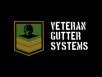 Veteran Gutter Systems logo design by JessicaLopes