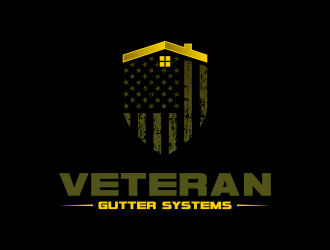 Veteran Gutter Systems logo design by yunda