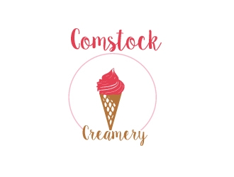 Comstock Creamery logo design by AamirKhan