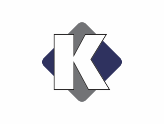 K logo design by santrie