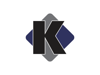 K logo design by santrie
