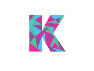 K logo design by AamirKhan