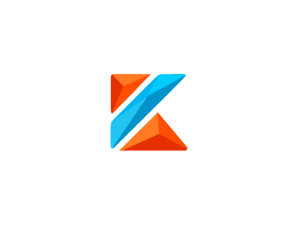 K logo design by prologo