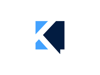 K logo design by N3V4