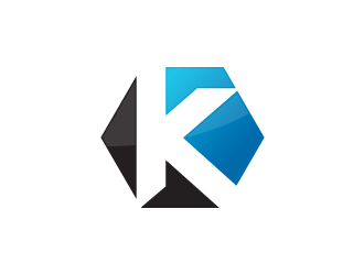 K logo design by bluespix