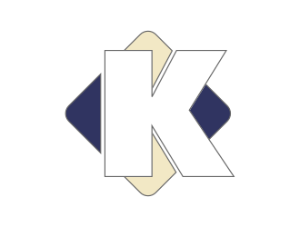 K logo design by berkahnenen