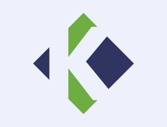K logo design by berkahnenen