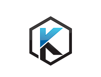 K logo design by bluespix