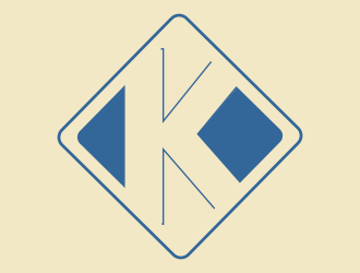 K logo design by Mahrein