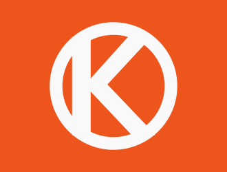 K logo design by falah 7097