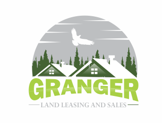 Granger Land Leasing and Sales logo design by up2date