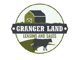 Granger Land Leasing and Sales logo design by KreativeLogos
