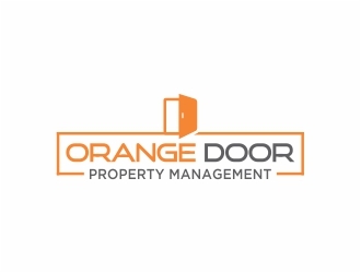 Orange Door Property Management  logo design by sarungan