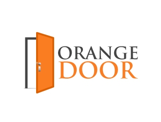 Orange Door Property Management  logo design by aRBy