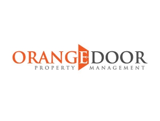 Orange Door Property Management  logo design by pixalrahul