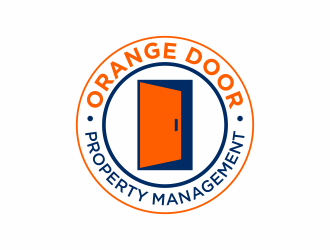 Orange Door Property Management  logo design by agus