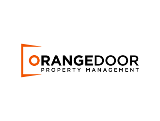 Orange Door Property Management  logo design by pionsign