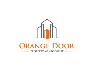 Orange Door Property Management  logo design by yunda