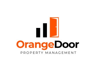 Orange Door Property Management  logo design by sanworks