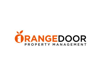 Orange Door Property Management  logo design by pionsign